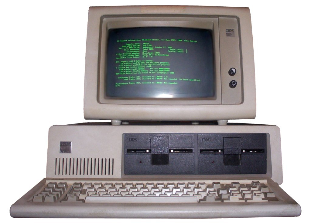 IBM PC — первый массовый персональный компьютер производства фирмы IBM, выпущенный в 1981 году