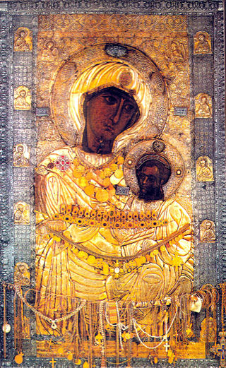 Икона из Иверского монастыря