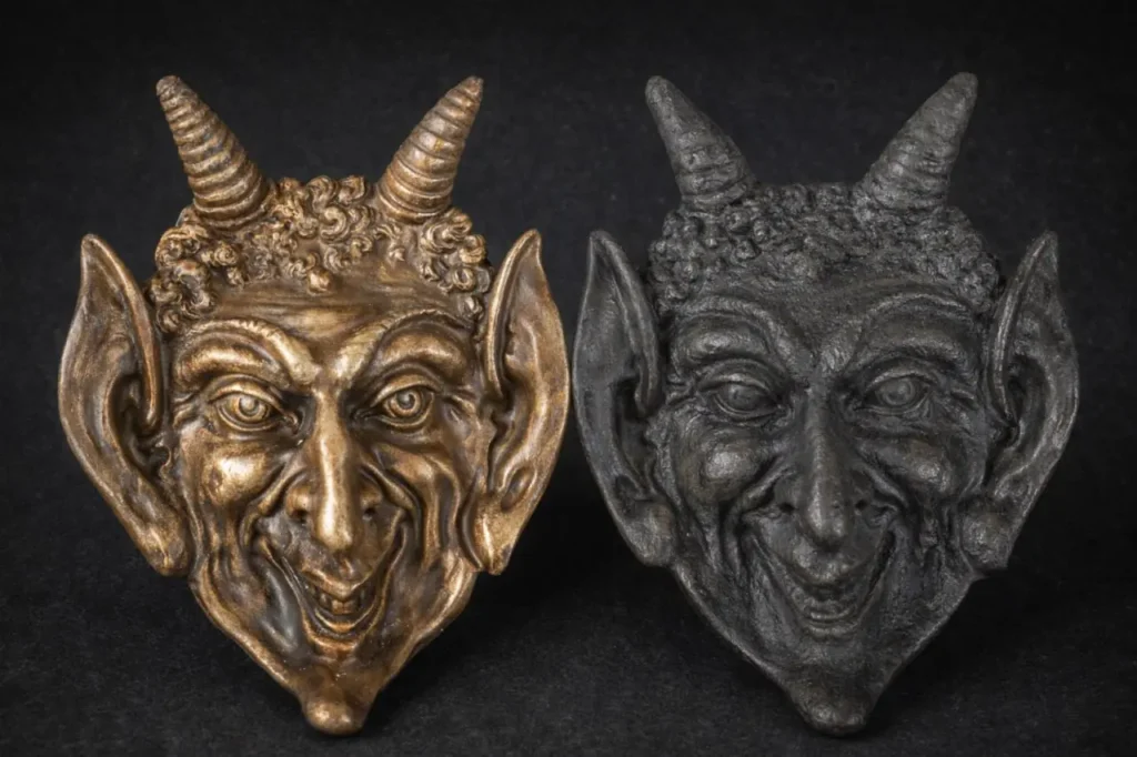 пепельница черт