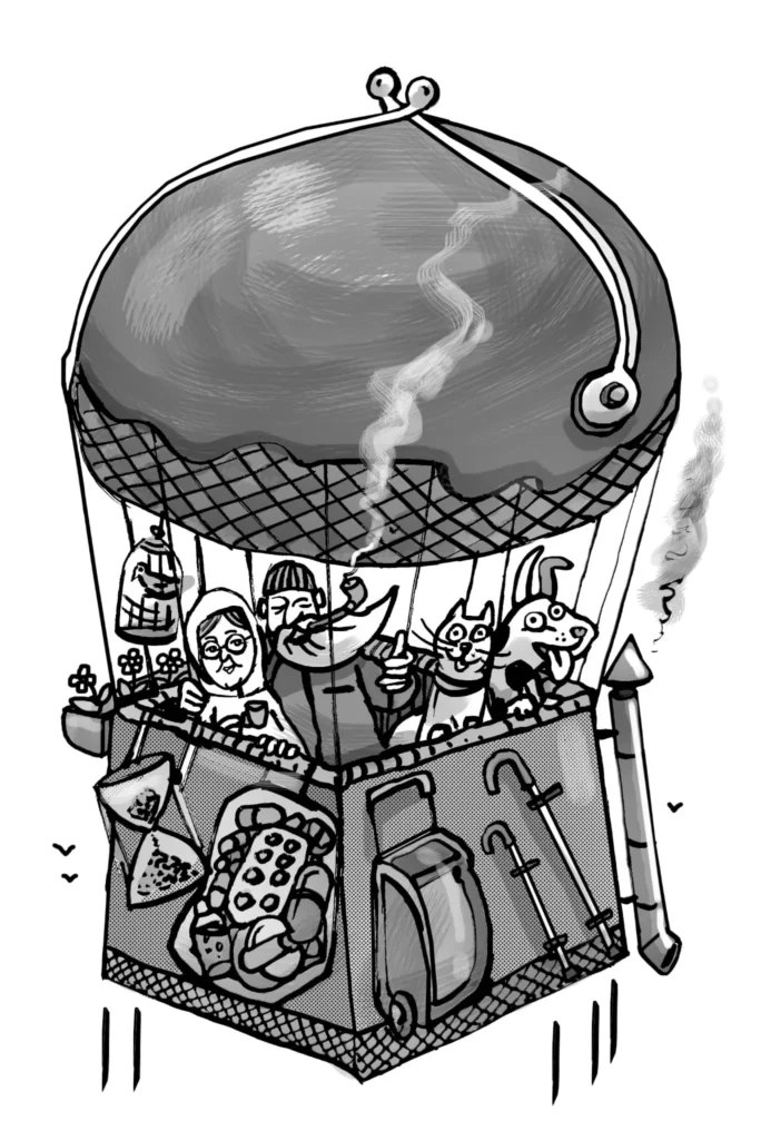 Карикатура Кустовского