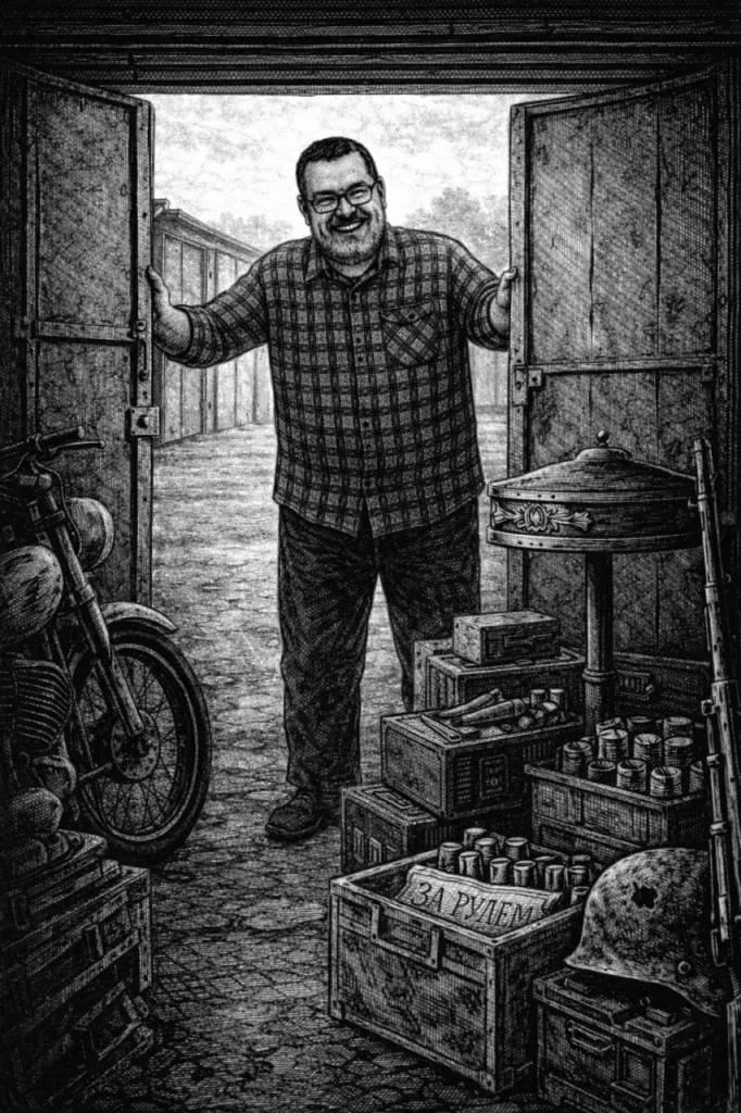 Жогов в гараже