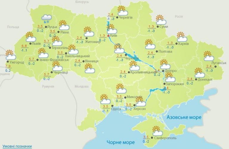 Какая погода ожидает украинцев 1 ноября?