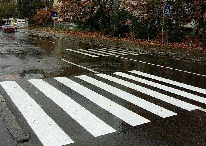 В Тернопольской области появился «умный» пешеходный переход