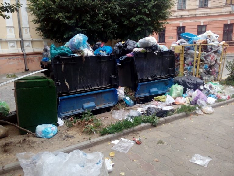 В Черновцах хотят повысить тариф на вывоз мусора