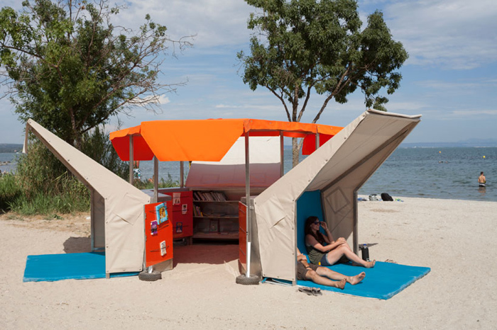 Пляжні бібліотеки в різних країнах