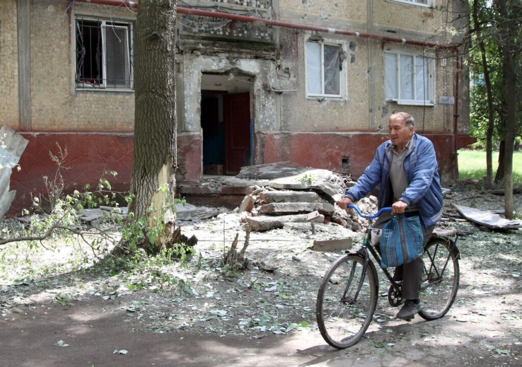 В зоне военных действий