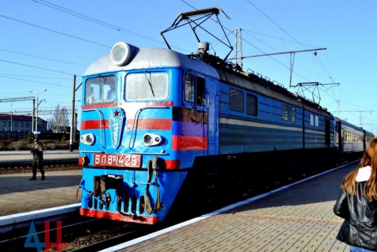 Из «ДНР» запустили поезд в Россию