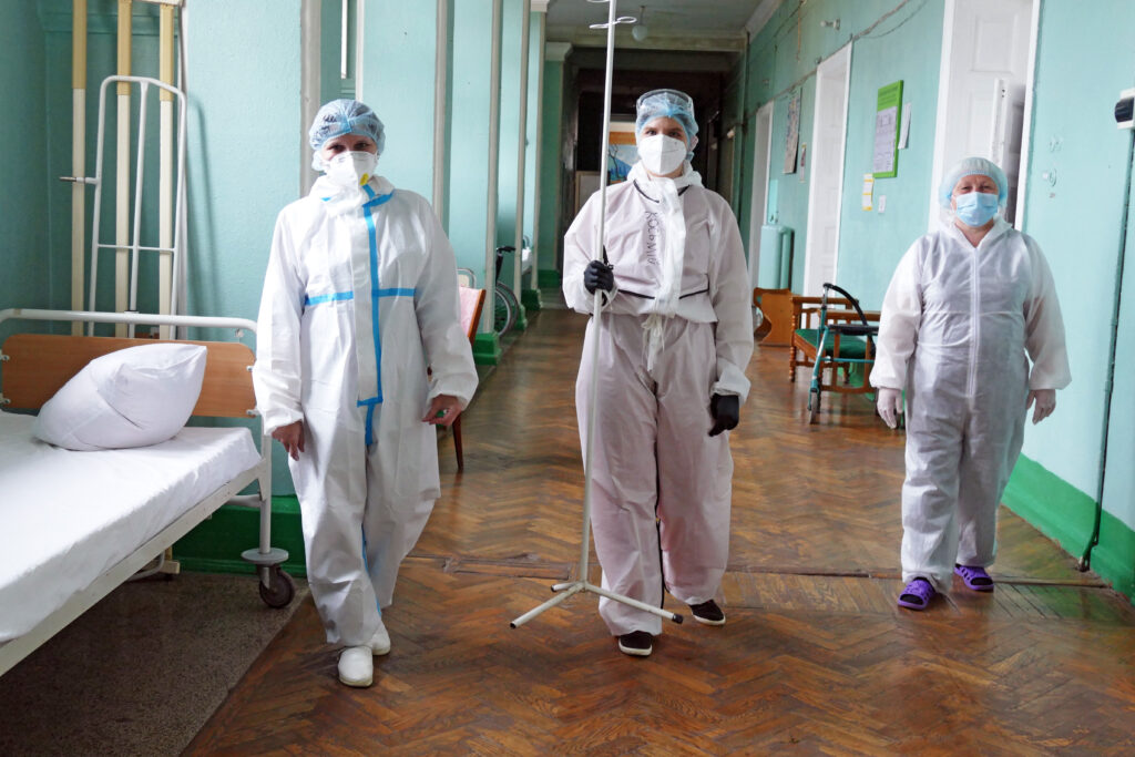 Doctors at Ivano-Frankivsk Clinical Hospital