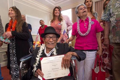 96-летний студент получил диплом о высшем образовании