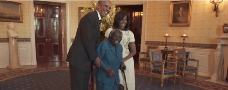106-летняя американка стала звездой соцетей, станцевав в Белом доме (ВИДЕО)