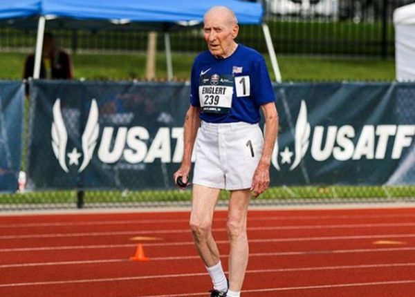 Долгожитель установил мировой рекорд по бегу