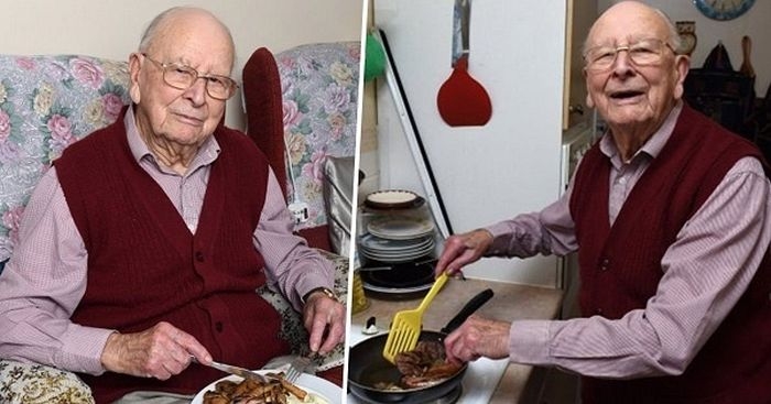 100-летний англичанин рассказал, в чем секрет его долголетия