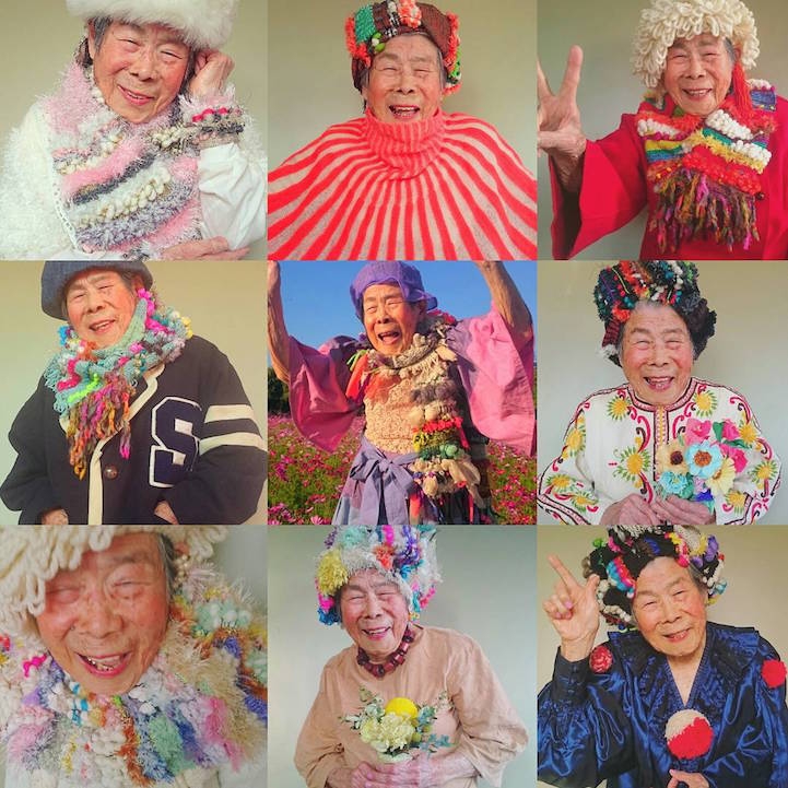 93-летняя бабушка стала фотомоделью (ФОТО)