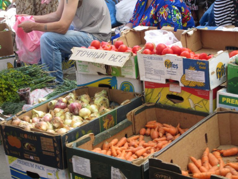 Цены на овощи падают