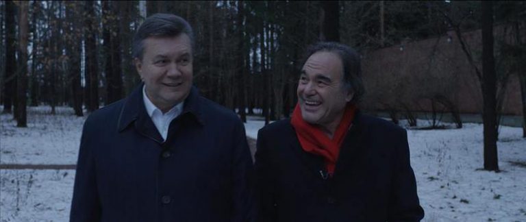 Янукович дал интервью американскому режиссеру для съемок фильма о Майдане