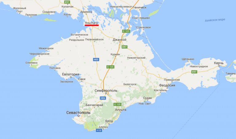 Google декоммунизировал крымские города