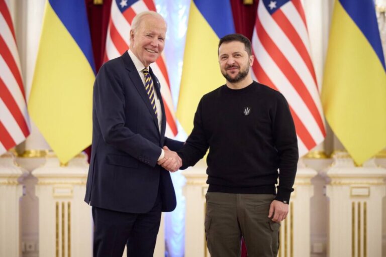 Байден приехал в Украину: президент США назвал главную цель Путина в войне и пообещал новую помощь