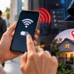 Отключение Wi-Fi на улице
