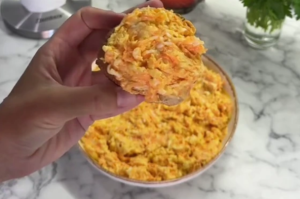 салат белочка