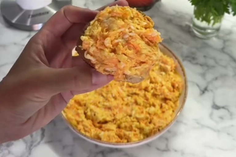 салат белочка