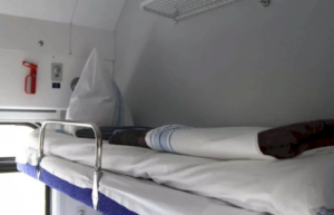 постільна білизна в потязі