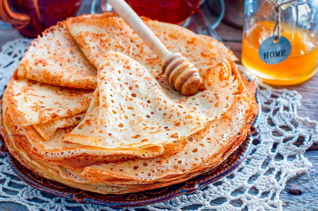 Блинчики ажурные