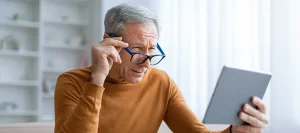 человек в очках