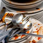 грязная посуда