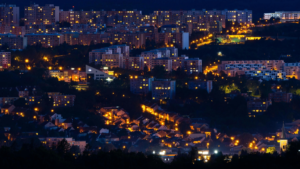 будинки зі світлом