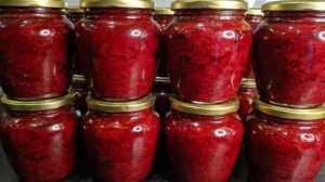 свекла с чесноком