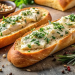 Сливочное масло с чесноком и зеленью