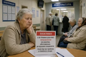 Пенсионерка в больнице