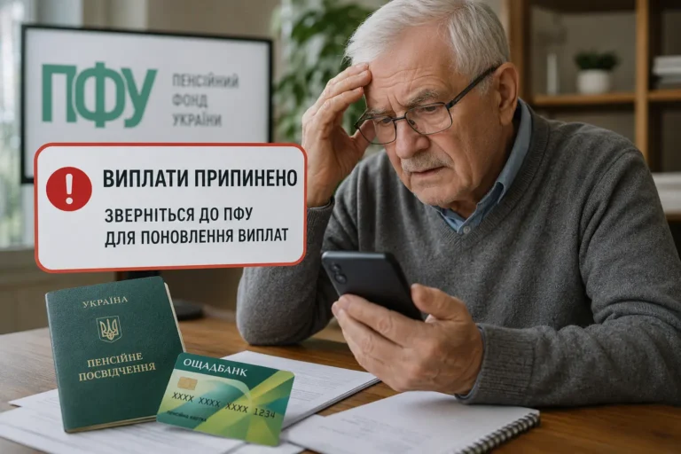 Пенсионеру прекратили выплату пенсии