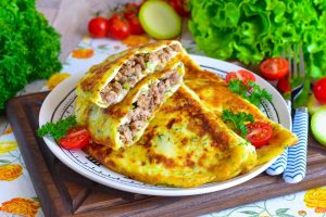 Чебурек из кабачков