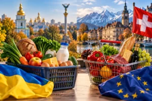 Стоимость продуктов в Украине и ЕС