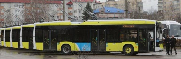 По улицам Львова начали курсировать новые троллейбусы