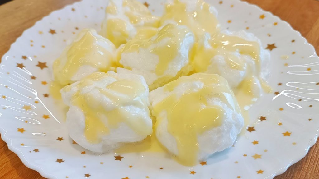 Десерт Снежки - рецепт