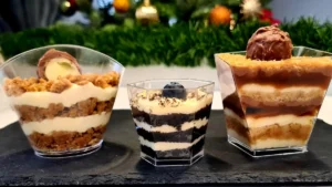 Десерт в стакане за 15 минут
