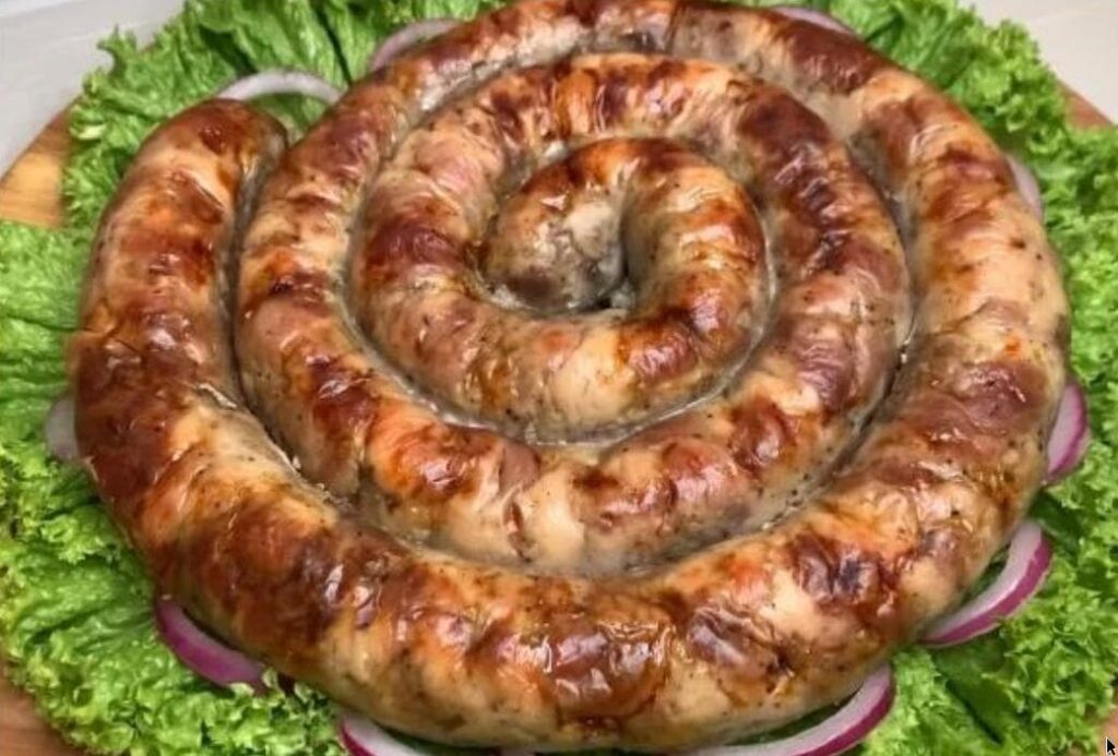 домашняя колбаса