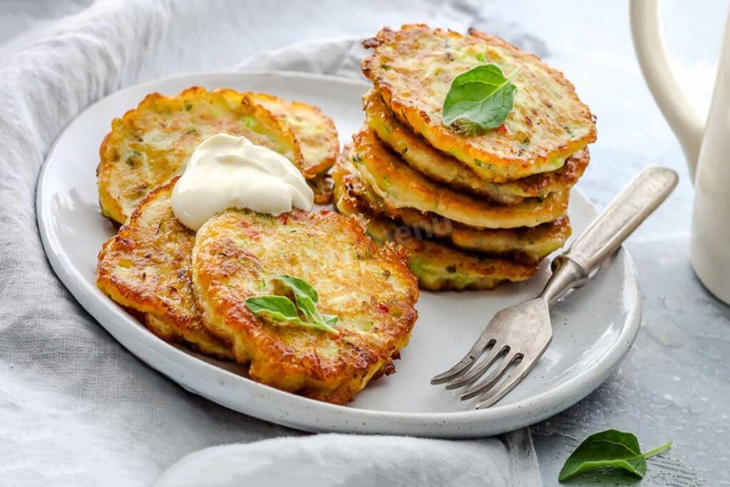 Драники из баклажанов