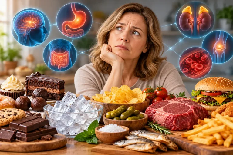 Продукты, указывающие на наличие заболеваний
