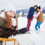 дитина взимку