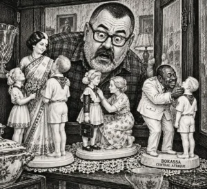 Жогов и фарфоровые фигурки