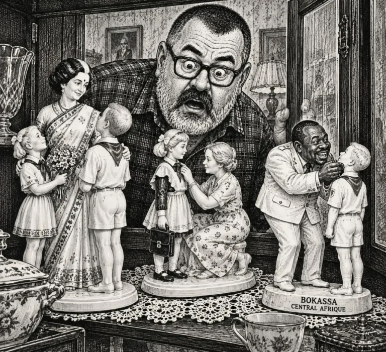Жогов и фарфоровые фигурки