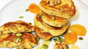 гарбузово-яблучні оладки