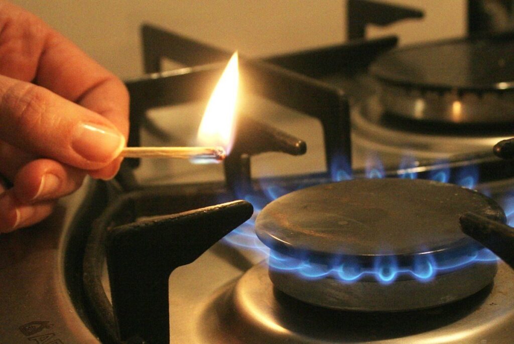 газ