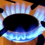 Горить газова конфорка