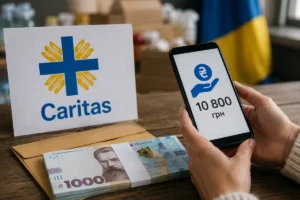 денежная помощь от «Каритас»