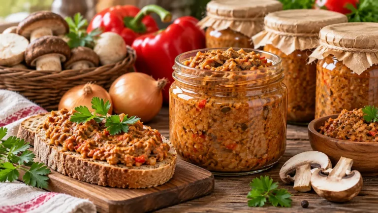рецепт грибного паштета