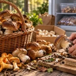 хранение и приготовление грибов